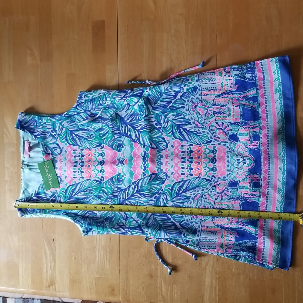 Lilly Pulitzer Donna Romper Feel The Beat Engineered, Size 2 $178 - Picture 15 of 16